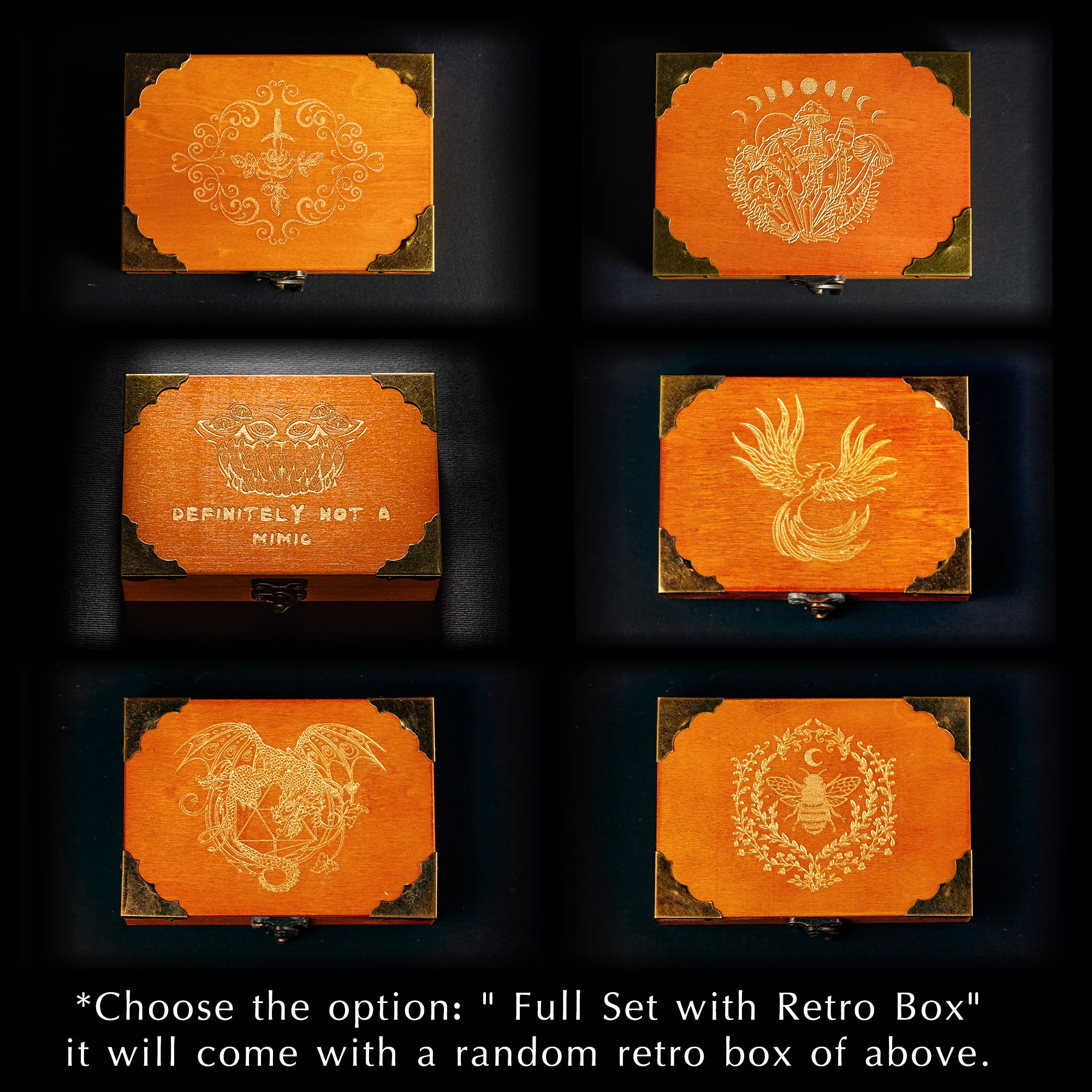 Labradorite Gemstone DnD D&D Dice Set - Image 8